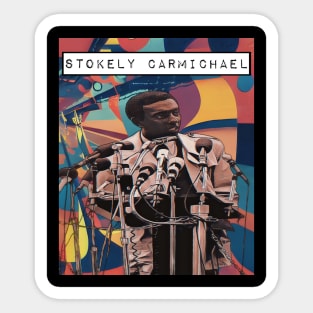 Stokely Carmichael (Retro) Sticker